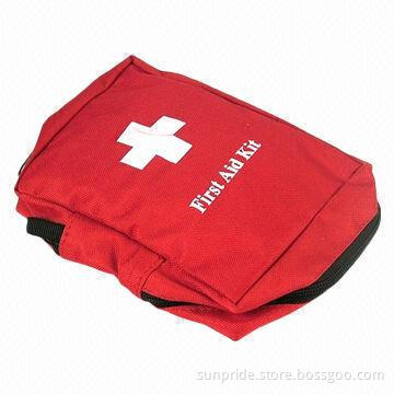 Promotional First-aid Kit, Made fo 600D PES, Sized 19 x 13 x 6cm, Hot Sale Products